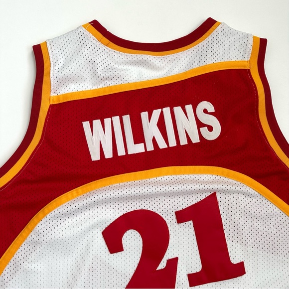 Atlanta Hawks Dominique Wilkins Mitchell Ness 1986-87 Vintage Jersey USA XXL - Picture 5 of 15
